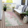 Piper Looms Chantille Abstract ACN1977 Blush Machine Washable Area Rug Runner Outdoor Lifestyle Image Feature