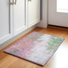 Piper Looms Chantille Abstract ACN1977 Blush Machine Washable Area Rug Scatter Lifestyle Image Feature