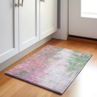 Piper Looms Chantille Abstract ACN1977 Blush Machine Washable Area Rug Scatter Lifestyle Image Feature