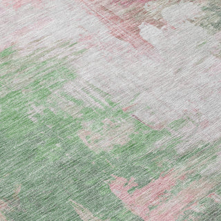 Piper Looms Chantille Abstract ACN1977 Blush Machine Washable Area Rug Swatch Image