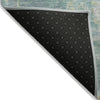 Piper Looms Chantille Abstract ACN1977 Seafoam Machine Washable Area Rug Backing Image