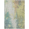 Piper Looms Chantille Abstract ACN1977 Seafoam Machine Washable Area Rug main image