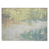 Piper Looms Chantille Abstract ACN1977 Seafoam Machine Washable Area Rug Scatter Main Image