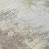 Piper Looms Chantille Abstract ACN1977 Tan Machine Washable Area Rug Swatch Image