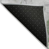 Piper Looms Chantille Abstract ACN1978 Aloe Machine Washable Area Rug Backing Image