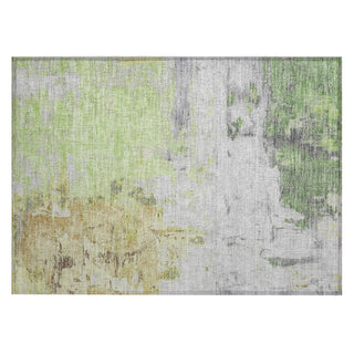 Piper Looms Chantille Abstract ACN1978 Aloe Machine Washable Area Rug Scatter Main Image
