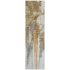 Piper Looms Chantille Abstract ACN1979 Ivory Machine Washable Area Rug Runner Main Image