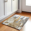Piper Looms Chantille Abstract ACN1979 Ivory Machine Washable Area Rug Scatter Lifestyle Image Feature
