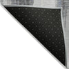Piper Looms Chantille Abstract ACN1979 Navy Machine Washable Area Rug Backing Image