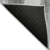 Piper Looms Chantille Abstract ACN1979 Taupe Machine Washable Area Rug Backing Image