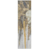 Piper Looms Chantille Abstract ACN1979 Taupe Machine Washable Area Rug Runner Main Image