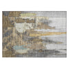 Piper Looms Chantille Abstract ACN1979 Taupe Machine Washable Area Rug Scatter Main Image