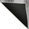 Piper Looms Chantille Abstract ACN1979 Terracotta Machine Washable Area Rug Backing Image