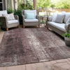 Piper Looms Chantille Abstract ACN1980 Blush Machine Washable Area Rug Outdoor Lifestyle Image Feature