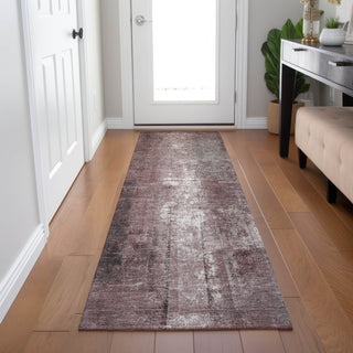 Piper Looms Chantille Abstract ACN1980 Blush Machine Washable Area Rug Runner Lifestyle Image Feature