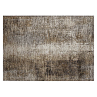 Piper Looms Chantille Abstract ACN1980 Brown Machine Washable Area Rug Scatter Main Image