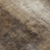 Piper Looms Chantille Abstract ACN1980 Brown Machine Washable Area Rug Swatch Image