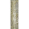Piper Looms Chantille Abstract ACN1980 Gold Machine Washable Area Rug Runner Main Image