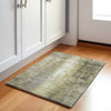 Piper Looms Chantille Abstract ACN1980 Gold Machine Washable Area Rug Scatter Lifestyle Image Feature