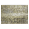 Piper Looms Chantille Abstract ACN1980 Gold Machine Washable Area Rug Scatter Main Image