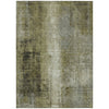 Piper Looms Chantille Abstract ACN1980 Olive Machine Washable Area Rug main image