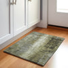 Piper Looms Chantille Abstract ACN1980 Olive Machine Washable Area Rug Scatter Lifestyle Image Feature