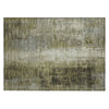 Piper Looms Chantille Abstract ACN1980 Olive Machine Washable Area Rug Scatter Main Image
