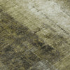 Piper Looms Chantille Abstract ACN1980 Olive Machine Washable Area Rug Swatch Image