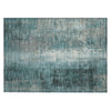 Piper Looms Chantille Abstract ACN1980 Teal Machine Washable Area Rug Scatter Main Image