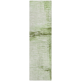 Piper Looms Chantille Stripes ACN1981 Aloe Machine Washable Area Rug Runner Main Image