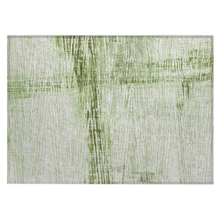 Piper Looms Chantille Stripes ACN1981 Aloe Machine Washable Area Rug Scatter Main Image