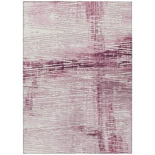 Piper Looms Chantille Stripes ACN1981 Blush Machine Washable Area Rug main image