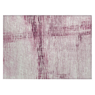Piper Looms Chantille Stripes ACN1981 Blush Machine Washable Area Rug Scatter Main Image