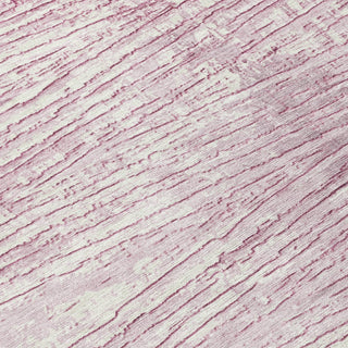 Piper Looms Chantille Stripes ACN1981 Blush Machine Washable Area Rug Swatch Image