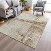 Piper Looms Chantille Stripes ACN1981 Ivory Machine Washable Area Rug Lifestyle Image Feature