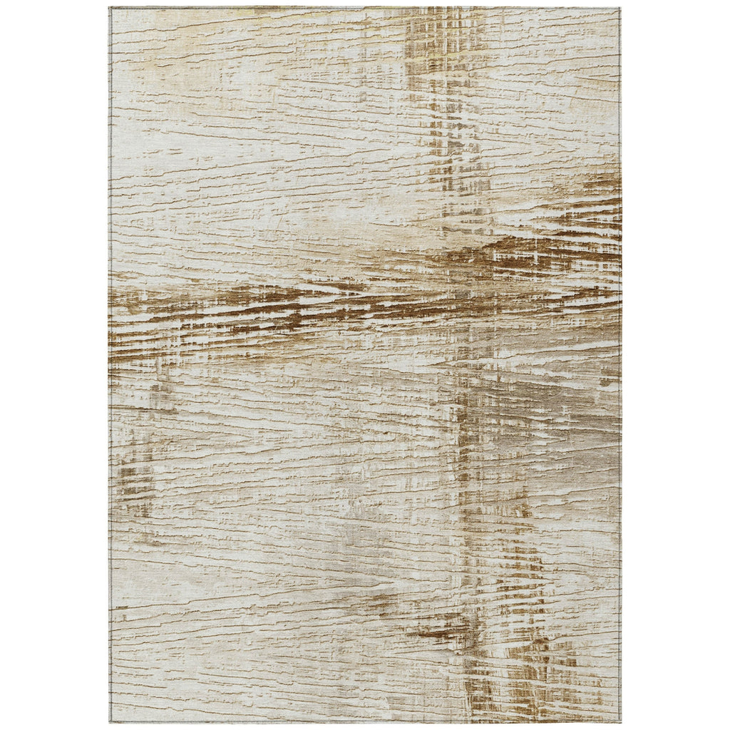 Piper Looms Chantille Stripes ACN1981 Ivory Machine Washable Area Rug main image