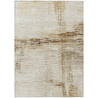 Piper Looms Chantille Stripes ACN1981 Ivory Machine Washable Area Rug main image