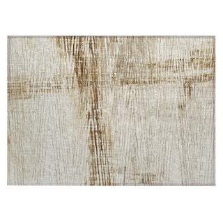 Piper Looms Chantille Stripes ACN1981 Ivory Machine Washable Area Rug Scatter Main Image