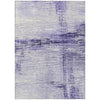 Piper Looms Chantille Stripes ACN1981 Lavender Machine Washable Area Rug main image