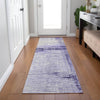 Piper Looms Chantille Stripes ACN1981 Lavender Machine Washable Area Rug Runner Lifestyle Image Feature