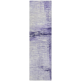 Piper Looms Chantille Stripes ACN1981 Lavender Machine Washable Area Rug Runner Main Image