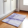 Piper Looms Chantille Stripes ACN1981 Lavender Machine Washable Area Rug Scatter Lifestyle Image Feature