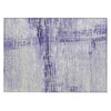 Piper Looms Chantille Stripes ACN1981 Lavender Machine Washable Area Rug Scatter Main Image