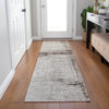Piper Looms Chantille Stripes ACN1981 Taupe Machine Washable Area Rug Runner Lifestyle Image Feature