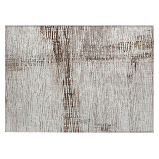 Piper Looms Chantille Stripes ACN1981 Taupe Machine Washable Area Rug Scatter Main Image
