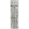 Piper Looms Chantille Abstract ACN1982 Beige Machine Washable Area Rug Runner Main Image