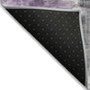 Piper Looms Chantille Abstract ACN1982 Purple Machine Washable Area Rug Backing Image