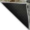 Piper Looms Chantille Abstract ACN1982 Taupe Machine Washable Area Rug Backing Image
