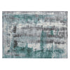 Piper Looms Chantille Abstract ACN1982 Teal Machine Washable Area Rug Scatter Main Image