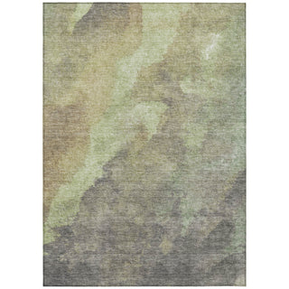 Piper Looms Chantille Abstract ACN1983 Aloe Machine Washable Area Rug main image